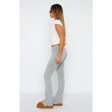 Casual Solid Color Slim Flare Pants ASL-6686