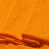 Solid Color Short Sleeve Irregular Dress HNIF-TK001