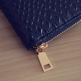 Crocodile Print Clutch Zipper Handbag HCFB-C1081158