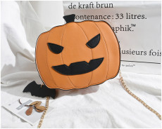 Halloween Fashion Chain Pumpkin Bag HCFB-3273