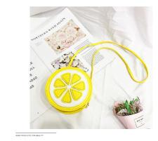 Cute Orange Burger Shoulder Crossbody Cartoon Bag HCFB-AL590645184037