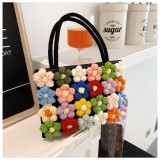 Hand-Woven Floral Shoulder Handbag Crossbody Bag HCFB-276037