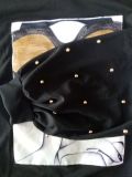 Bubble Sleeve Studded Sequin Midi Dress LSL-6230