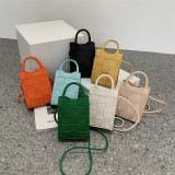 Plait Cell Phone Tote Small Square Bag HCFB-212123