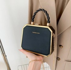 Fashion Chain Hard Shell Tote Crossbody Bag HCFB-231033