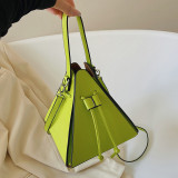 Candy Color Triangle Crossbody Bag  HCFB-D1308888