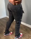 Casual Multicolor Slim Jeans MEM-88516