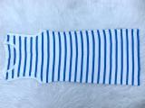 Stripe Sleeveless Sweater Mini Dress CL-6180