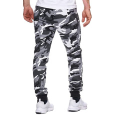 Men's Plus Size Camouflage Print Sport Jogging Pants GXWF-RYG144