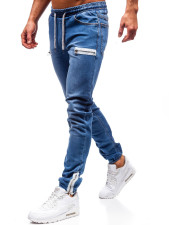 Men's Plus Size zipper Sport Fashion Jeans GXWF-fujun-kuzi