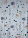 Long Sleeve Irregular Floral Print Tops DAI-071