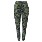 Camouflage Print Casual Loose Pants LSL-6318