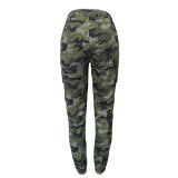 Camouflage Print Casual Loose Pants LSL-6318