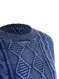 Vintage Knit Lozenge Sweater Two Piece Pant Set CH-23111