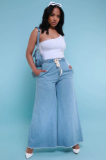 Casual Loose Wide Leg Jeans YMEF-51035