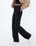 High Waist Loose Denim Straight Jeans GKNF-TSX-1006