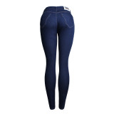 Plus Size Fashion Slim Pencil Jeans GKNF-TS-061