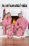 Christmas Stripe Printed Parent-Child Pajama Set GSGS-0607#