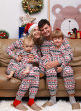 Christmas Printed Parent-Child Home Pajama Set GSGS-0531