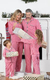 Christmas Stripe Printed Parent-Child Pajama Set GSGS-0607#