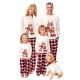 Christmas Moose Printed Parent-Child Home Pajama Set GSGS-0526