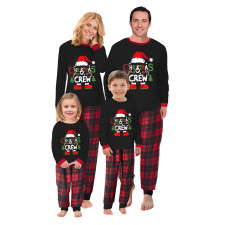Christmas Print Parent-Child Homewear Pajama Set YLDF-470