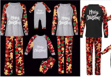 Christmas Print Parent-Child Family Matching Pajamas Suit YLDF-984