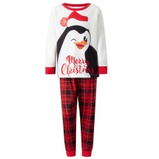 Christmas Penguins Print Family Matching Set Parent-Child Suit YLDF-454