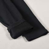 Long Sleeve Print Hooded Sweatshirt GNZD-9688TD