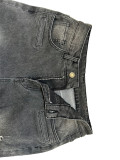 Fashion Holes Tight Pencil Jeans CH-88002