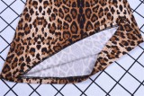 High Waist Leopard Print Flare Pants BLG-P8A0502A