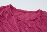 Fashion Solid Color Long Sleeve Slim Maxi Dress BLG-D3813931A