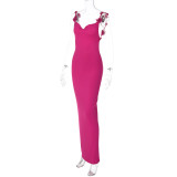 Sexy Backless Slim Sling Maxi Dress BLG-D3613175K