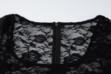Lace Sexy Hollow Out Slim Jumpsuit BLG-P3914252K