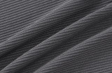 Long Sleeve Solid Zipper Jumpsuit BLG-P3A14652K