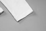 Fashion Print Long Sleeve Crop Tops BLG-T2C11489K