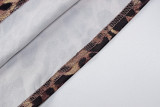 Leopard Print Backless Tie Up Maxi Dress BLG-D1A6785K