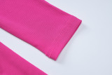 Solid Color Long Sleeve Maxi Dress BLG-D3914162A
