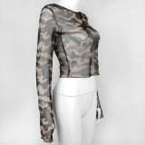 Camouflage Long Sleeve T Shirt BLG-T770010