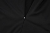 Long Sleeve Single Shoulder Jumpsuit BLG-P3713396A