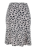 Sexy Leopard Print Half Body Skirt ZDF-31331