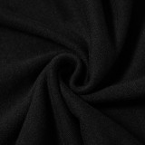 Long Sleeve Hollow Out Mini Dress GDSF-D23DS232