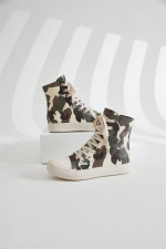 Camouflage Thick Sole Couple High Top Shoes ZPTX-5919-1