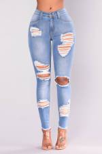 Fashion Hollow Out Holes Jeans GXJF-Amy23-347xt118