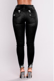 Fashion High Waist Slim Pencil Jeans GXJF-Amy33-338fj1097