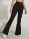 Black Embroidered M Wide Leg Pants GRNH-28580-M