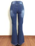 Washed Sexy Flared Jeans LA-3280