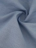 Casual Solid Color Half Sleeve Midi Dress MUKF-2011