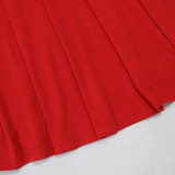 Casual Print Loose Tops And Skirts 2 Piece Set CYA-901154