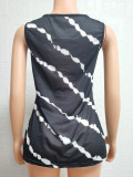Printed Sleeveless Casual Vest T-Shirt GYSM-W0259